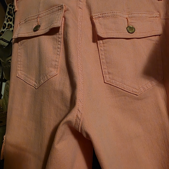 Pink Judy Blue Cargo Pants - Picture 6 of 7